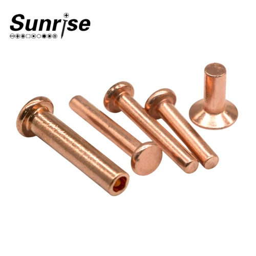 उच्च गुणवत्ता वाले तांबे ठोस rivets