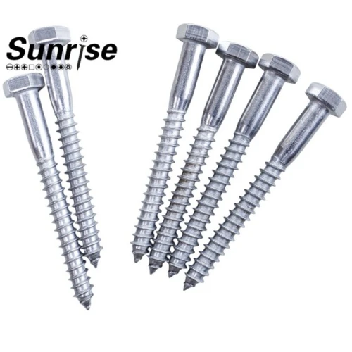 Stainless Steel Hex Head Wood Screw 3