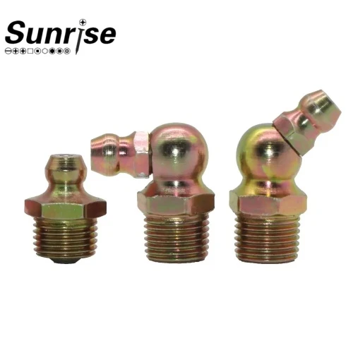 SYD 899-901 Steel SAE 18-27 NPT Grease Fittings Hydraulic Type Grease Nipple 6